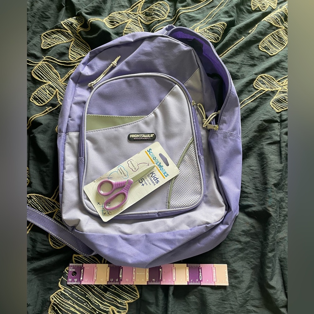 High trails book bag